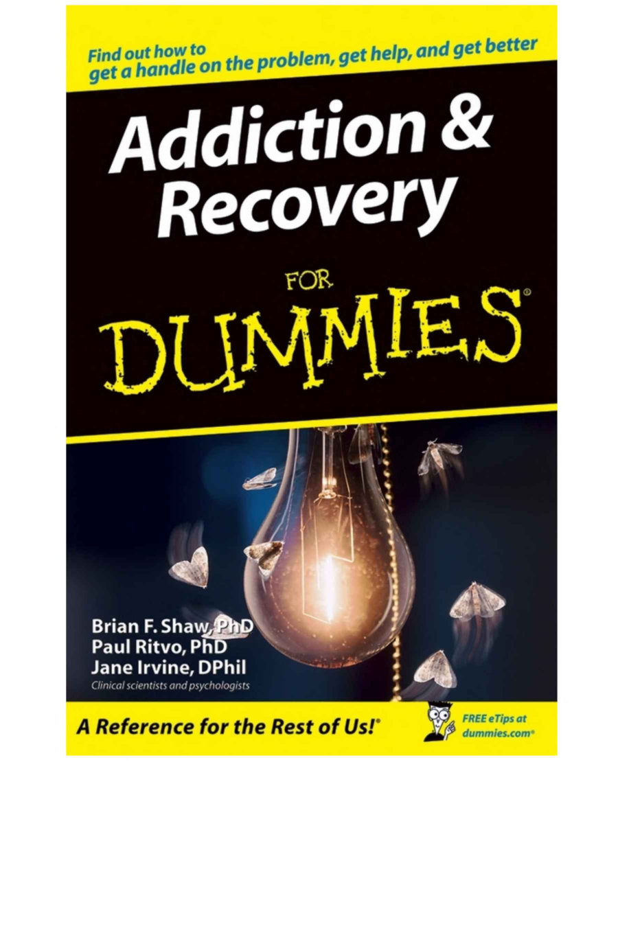 Addiction and Recovery For Dummies cover